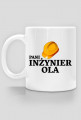 Kubek Pani Inzynier z imieniem Ola