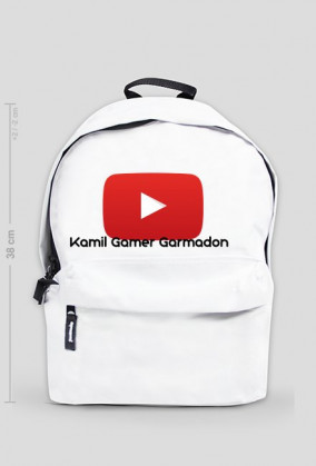 Plecak dla dzieci z kanału Kamil Gamer Garmadon