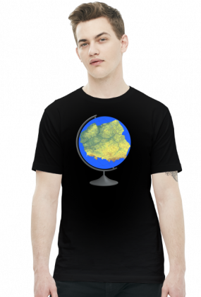 Koszulka z globusem Polski