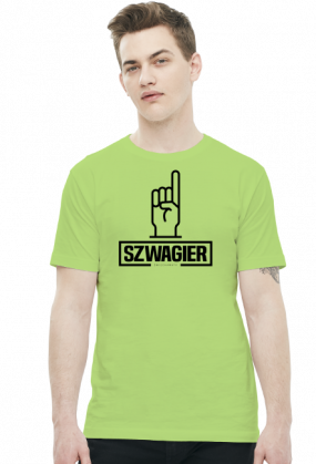 Szwagier koszulka biała