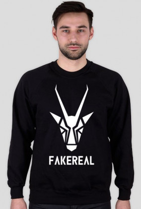 LOGO, czarna bluza (męska)