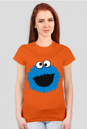 Cookie monster - damska koszulka