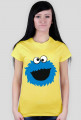 Cookie monster - damska koszulka