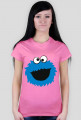 Cookie monster - damska koszulka