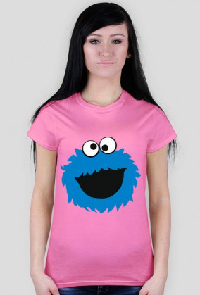 Cookie monster - damska koszulka