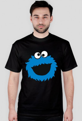 Cookie monster - męska koszulka