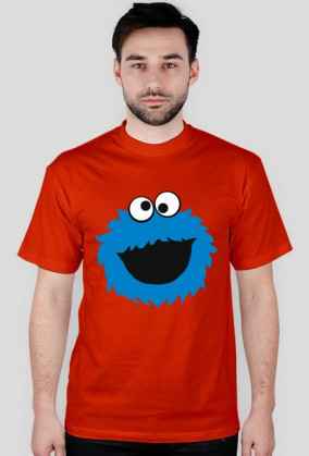 Cookie monster - męska koszulka