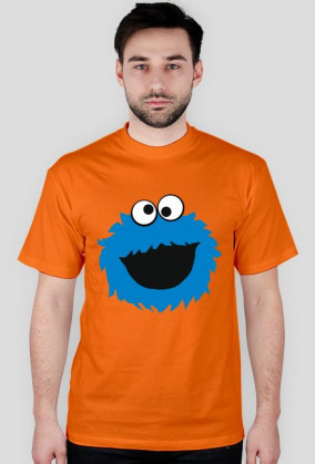 Cookie monster - męska koszulka