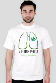 T-SHIRT ZIELONE PŁUCA