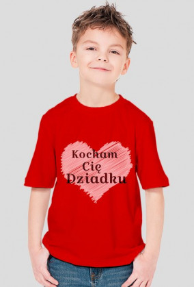 Kocham Cię dziadku koszulka
