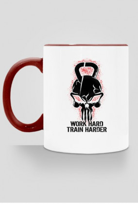 Kubek HARD WORK - White Raven Style