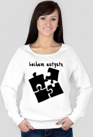bluza damska puzzle czarne