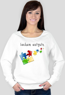 bluza damska puzzle kolorowe
