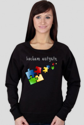 bluza damska puzzle kolorowe