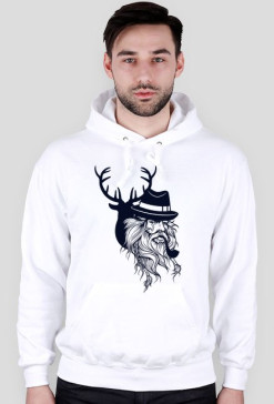 white hoodie