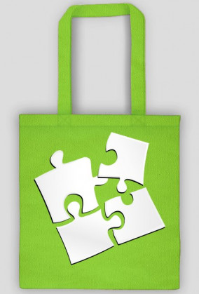 torba białe puzzle
