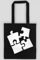 torba białe puzzle