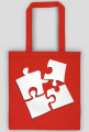 torba białe puzzle