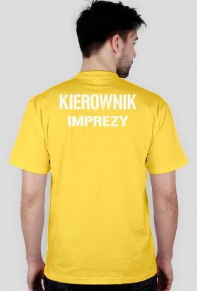 Koszulka - KIEROWNIK IMPREZY