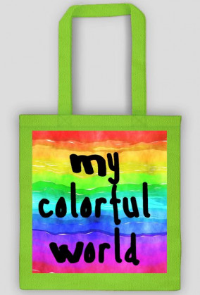 Tęczowa torba, torba torebka LGBT