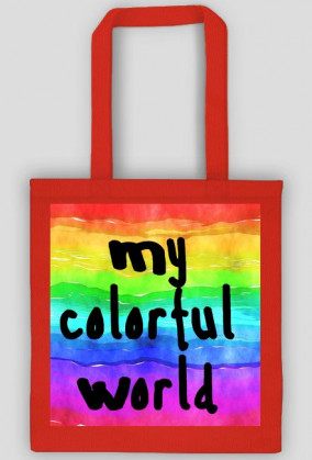 Tęczowa torba, torba torebka LGBT