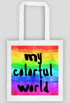 Tęczowa torba, torba torebka LGBT