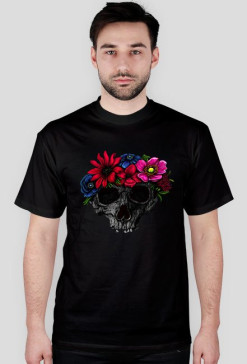 Koszulka Floral Skull