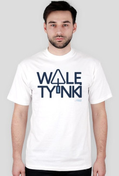 Walę tynki T-shirt Janush White