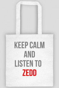 Torba zakupowa - KEEP CALM AND LISTEN TO ZEDD