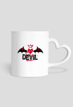 Kubek DEVIL - White Raven Style