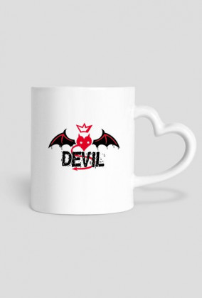 Kubek DEVIL - White Raven Style