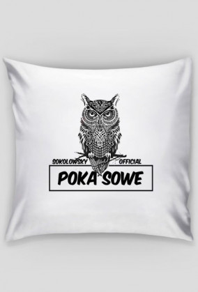 Poduszka Poka Sowe