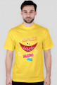 ZACZNIJ DZIEŃ OD UŚMIECHU - T-shirt / koszulka męska