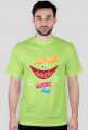ZACZNIJ DZIEŃ OD UŚMIECHU - T-shirt / koszulka męska