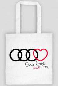 'One love Audi love' eko torba