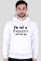 Bluza Biała Męska - I'm not a tsundere