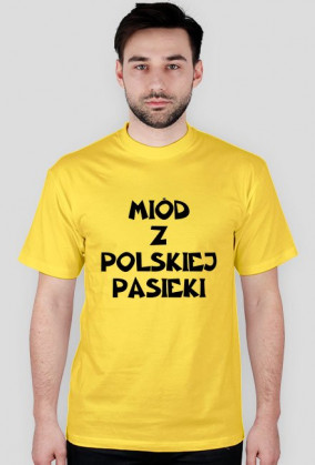 Koszulka Miód z polskiej pasieki