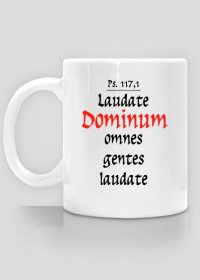 Laudate Dominum, kubek