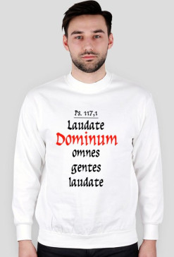 Laudate Dominum, bluza męska