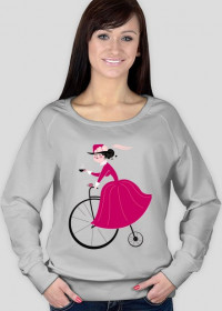 Bluza "Dama na rowerze" PassionWear