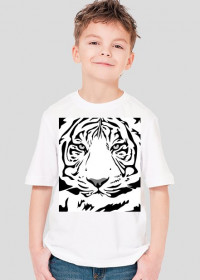 Koszulka dziecięca Model: Havy jednokolorowa- tygrys