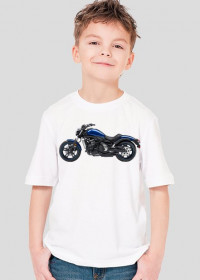Koszulka dziecięca Model: Havy jednokolorowa - motocykl