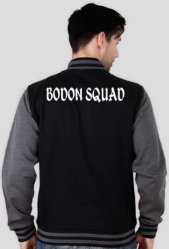 Bodon Squad Button Czarno-szara
