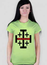 Krzyż Jerozolimski, koszulka damska