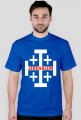 Krzyż Jerozolimski, koszulka męska