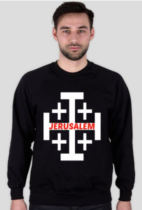 Krzyż Jerozolimski, bluza męska