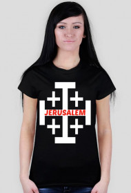 Krzyż Jerozolimski, koszulka damska