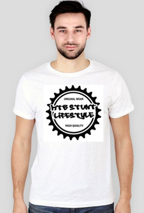koszulka Mtb Stunt Lifestyle - biała