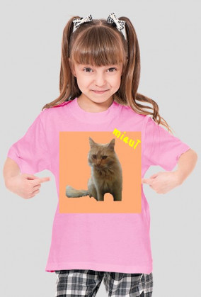 koszulka rudego dla dziewczynek (nowa)