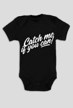 Body dziecięce - Catch me if you can! white